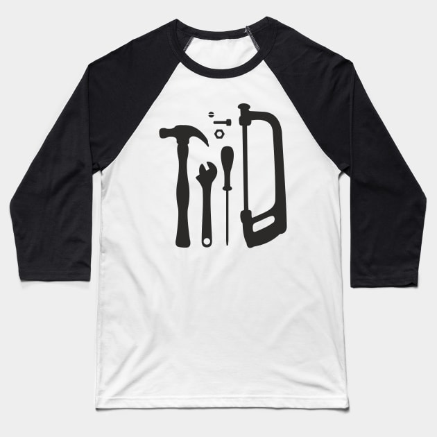 Basic Tools Baseball T-Shirt by XOOXOO